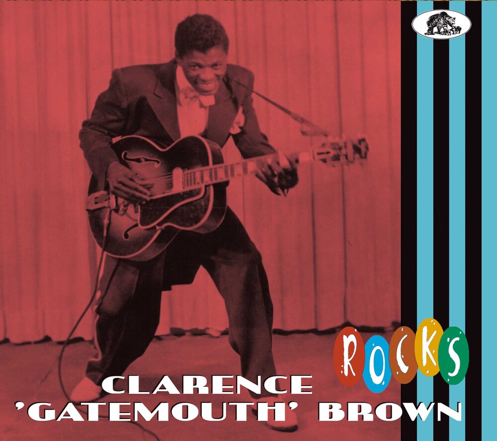 Clarence Brown  Gatemouth- Rocks [With Booklet] [Digipak] (CD)-Track Cache