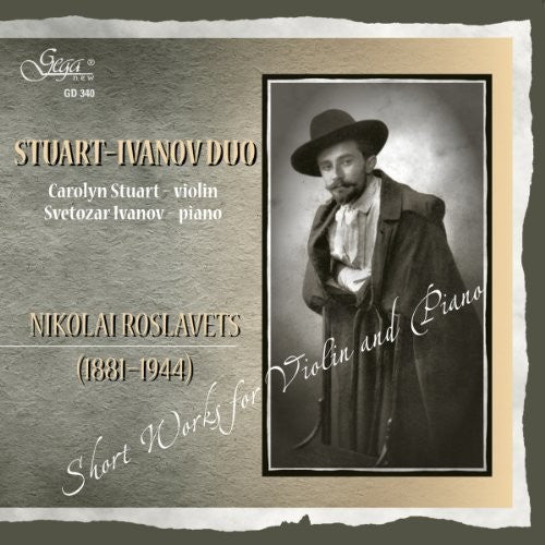 Nikolai Roslavets- Short Works for Violin & Piano (CD)-Track Cache