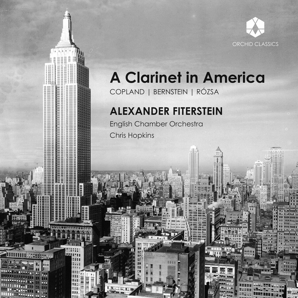 Bernstein / Fiterstein / Hopkins- Clarinet in America (CD)-Track Cache