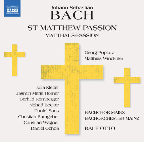 J Bach S / Poplutz / Bachorchester Mainz- St Matthew Passion (CD)-Track Cache