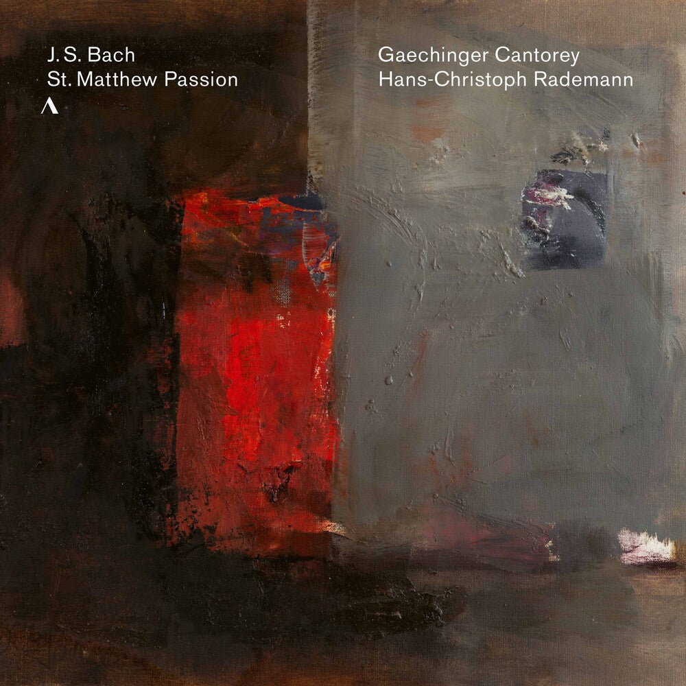 J Bach .S. / Gaechinger Cantorey / Rademann- St Matthew Passion 244 (CD)-Track Cache