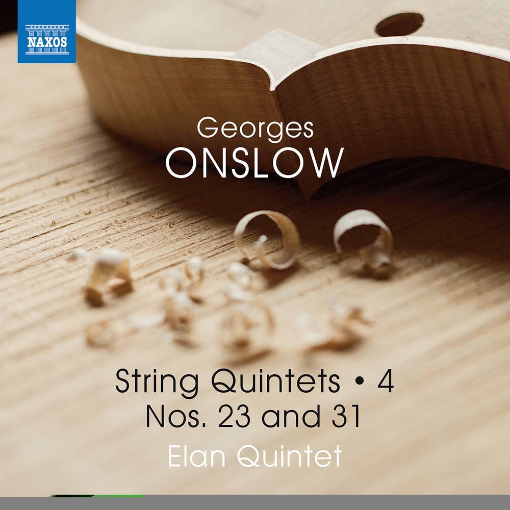 Onslow / Elan Quintet- String Quintets 4 (CD)-Track Cache