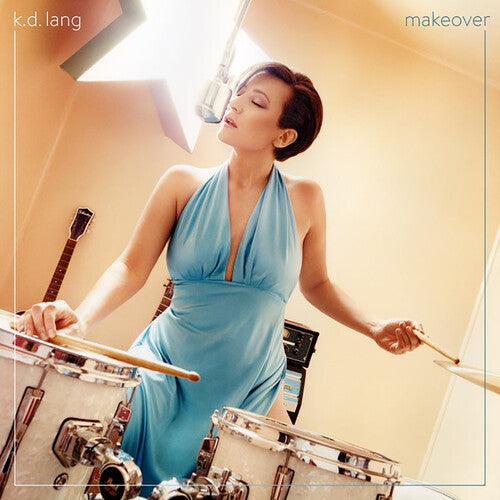 k.d. lang- Makeover (Transparent turquoise) (Vinyl)-Track Cache