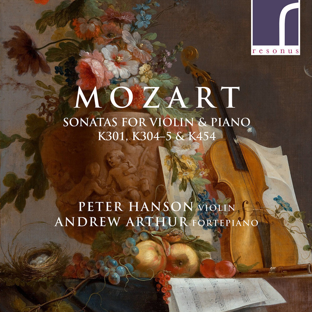 Peter Hanson- Sonatas for Violin & Piano (CD)-Track Cache