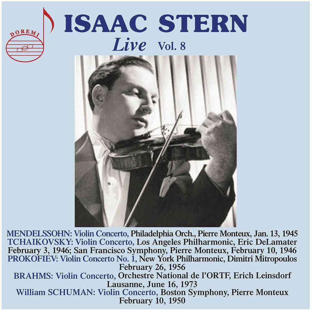 Brahms / Stern- Isaac Stern Live 8 (2pk) (CD)-Track Cache