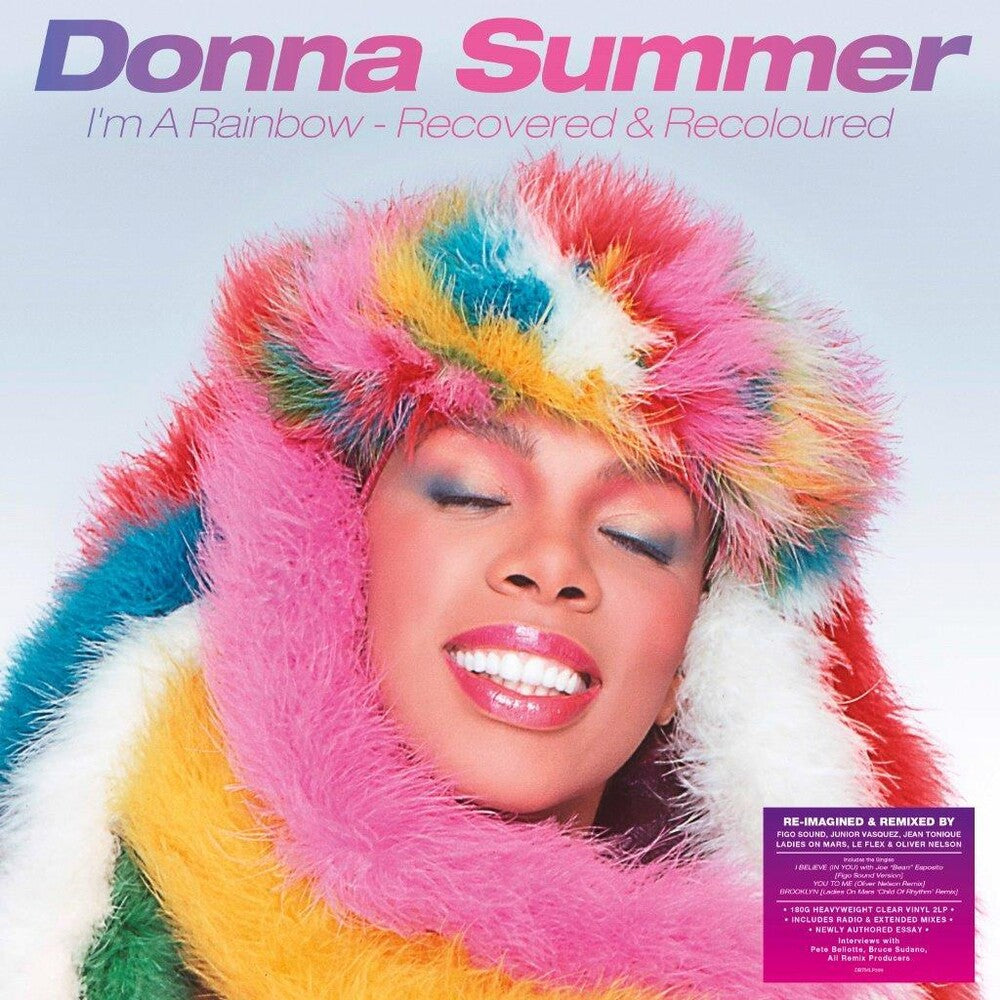 Donna Summer- I'm A Rainbow: Recovered & Recoloured [Clear Vinyl] [180 Gram]-Track Cache