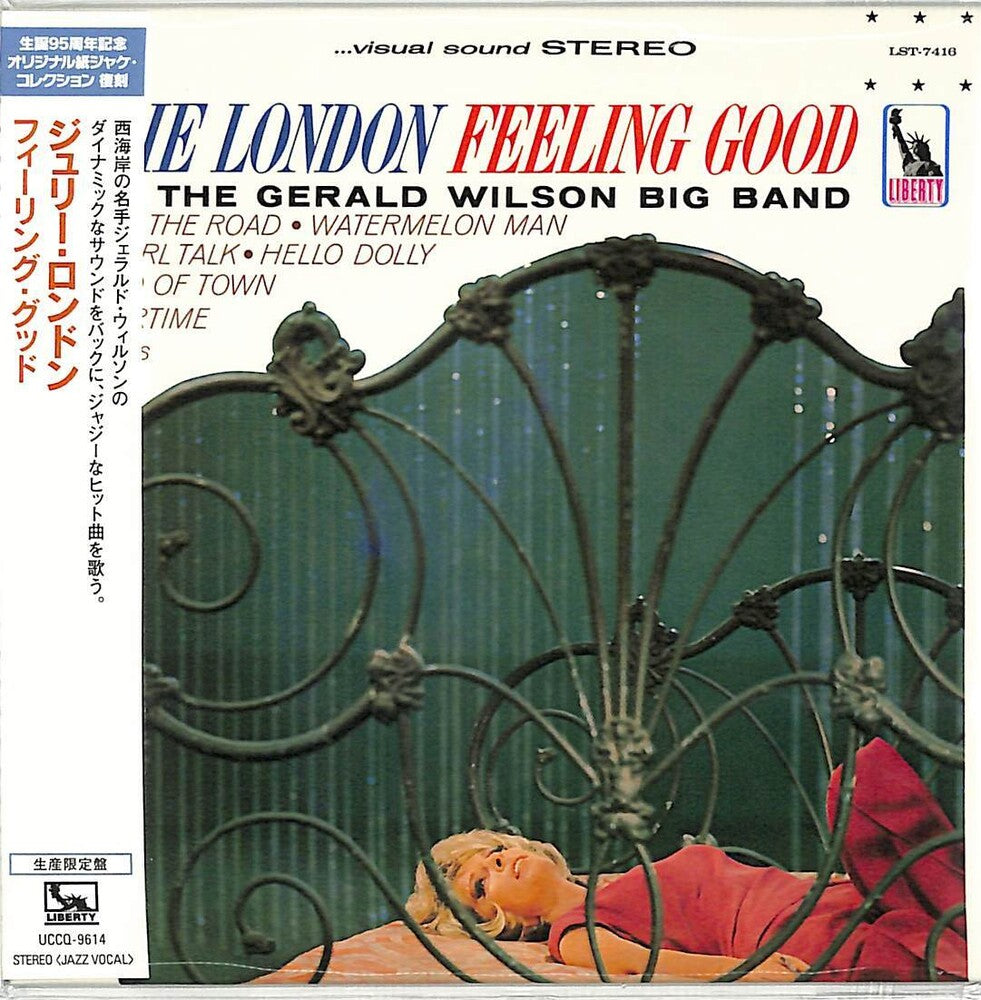 Julie London- Feeling Good (Paper Sleeve) (CD)-Track Cache