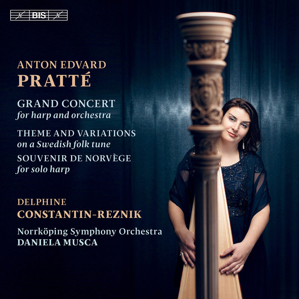 Pratte / Constantin-Reznik / Norrkoping Symphony- Works For The Harp (Hybr) (CD)-Track Cache