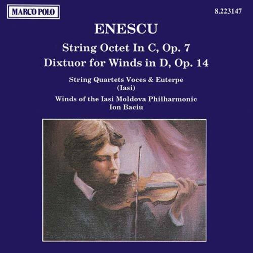 Enescu / Baciu / String Quartet Voces & Euterpe- String Octet / Dixtuor For Winds (CD)-Track Cache