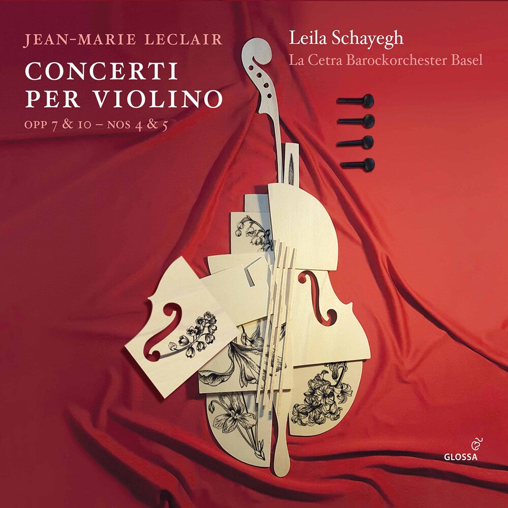 Leclair / Schayegh- Concerti Per Violino (CD)-Track Cache