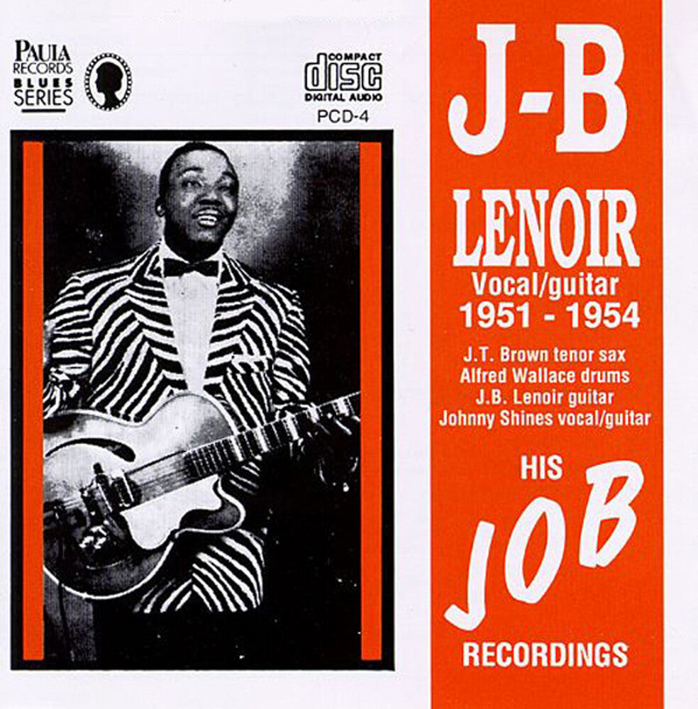 J Lenoir .B.- 1951-1954 His J.O.B. Recordings (CD)-Track Cache