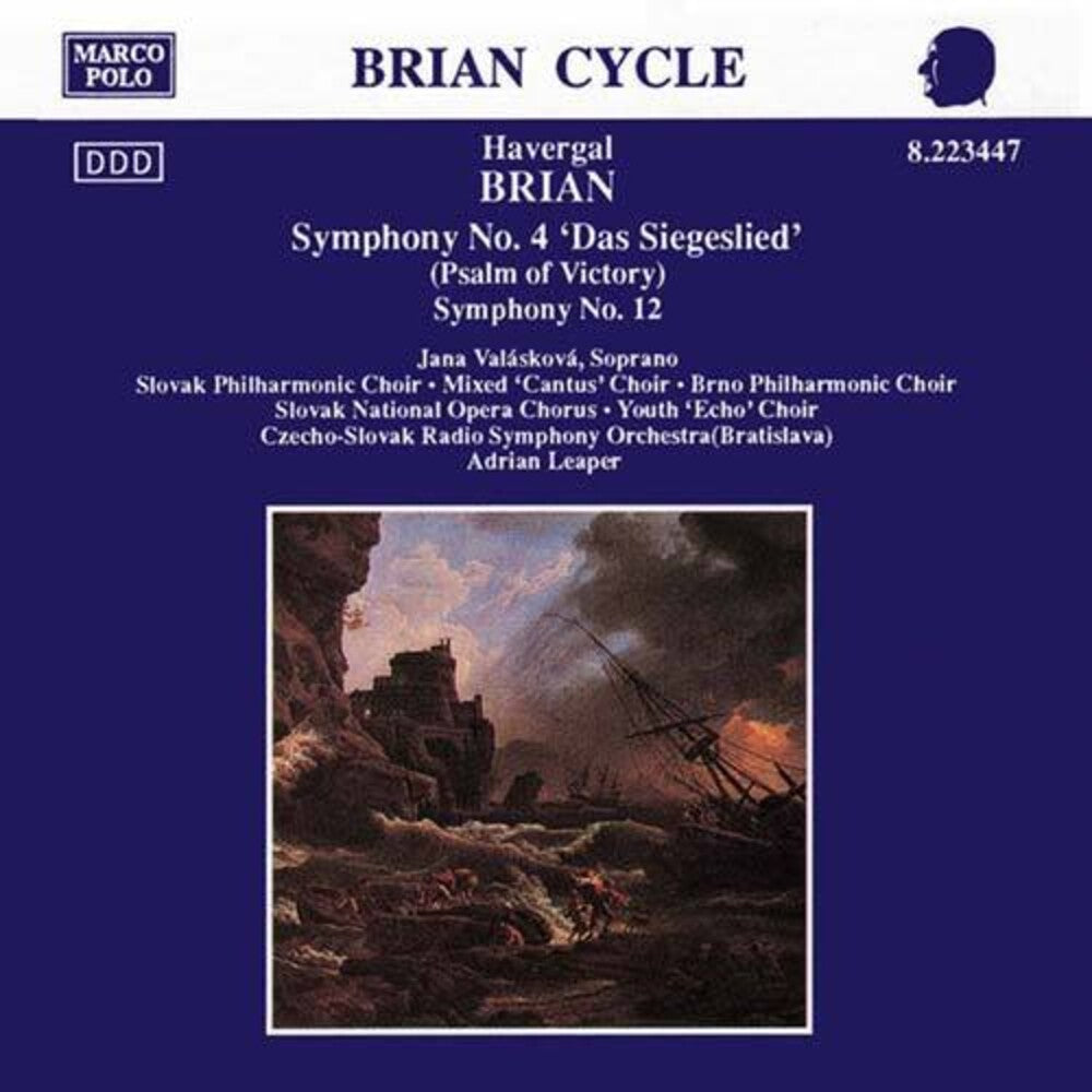 Brian / Leaper / Czecho-Slovak Rso- Symphony 4 / Das Siegeslied (CD)-Track Cache