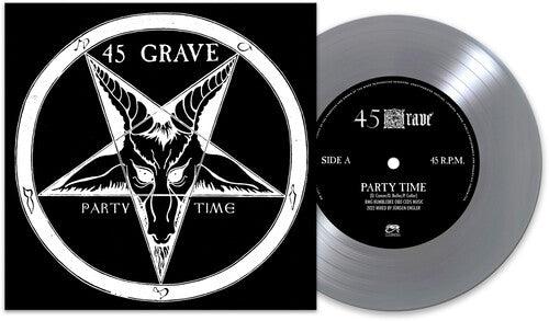 45 Grave- Party Time (silver) (Vinyl)-Track Cache