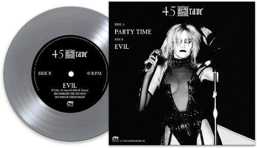 45 Grave- Party Time (silver) (Vinyl)-Track Cache