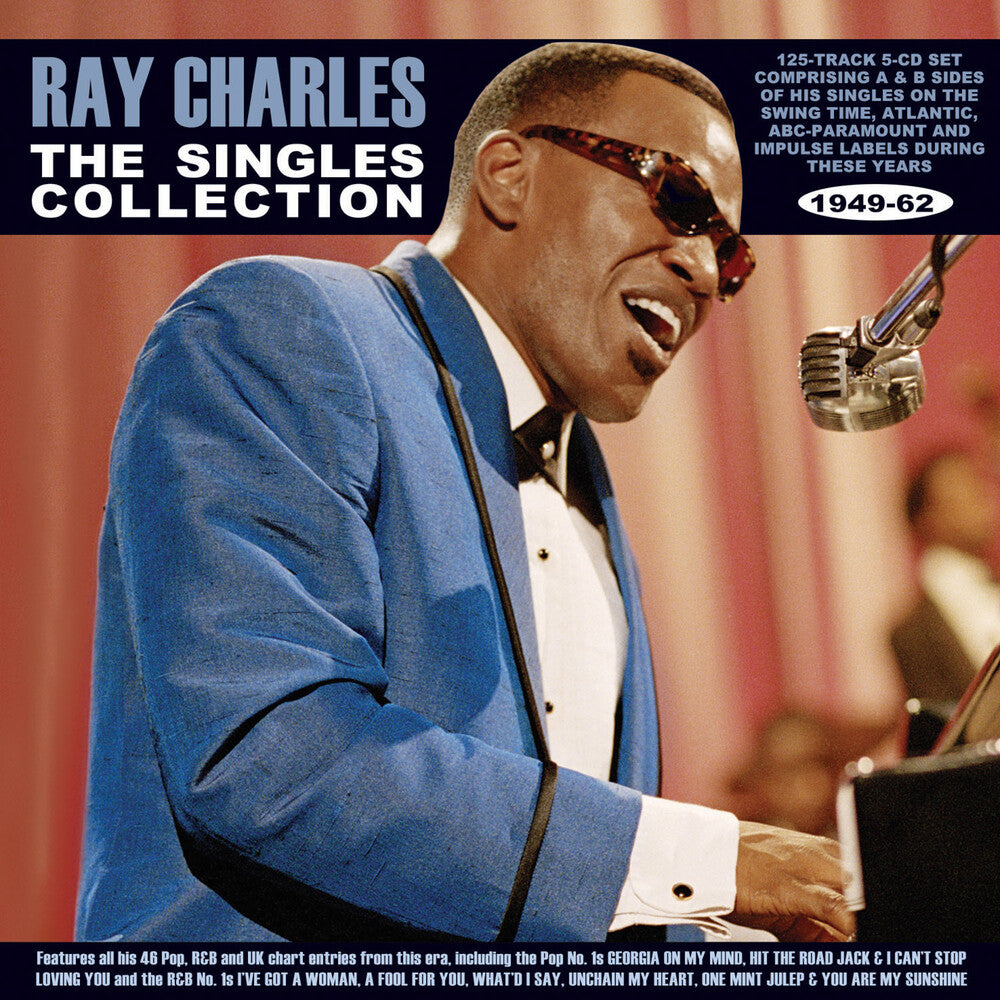 Ray Charles- Singles Collection 1949-62 (CD)-Track Cache