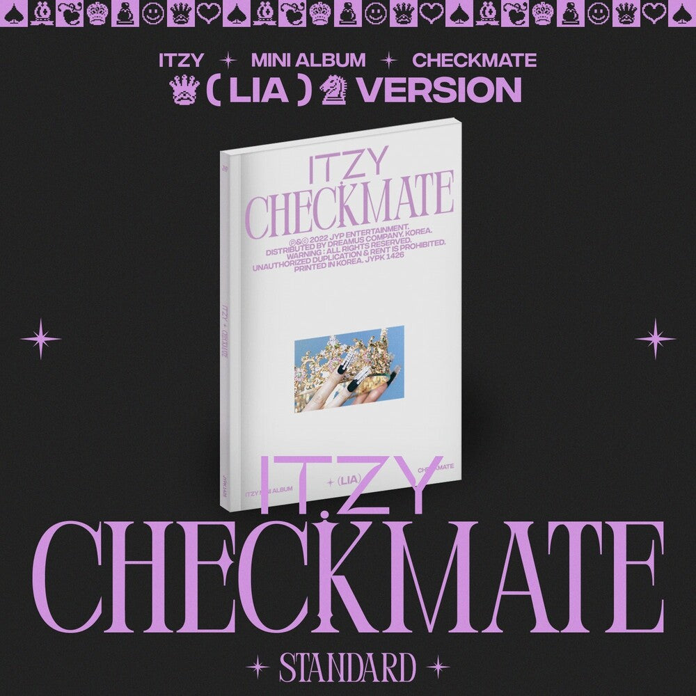 ITZY- CHECKMATE [LIA Ver.] (CD)-Track Cache