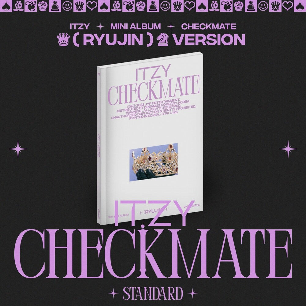 ITZY- CHECKMATE [RYUJIN Ver.] (CD)-Track Cache