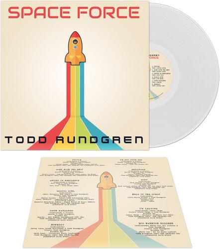 Todd Rundgren- Space Force - Clear (Vinyl)-Track Cache