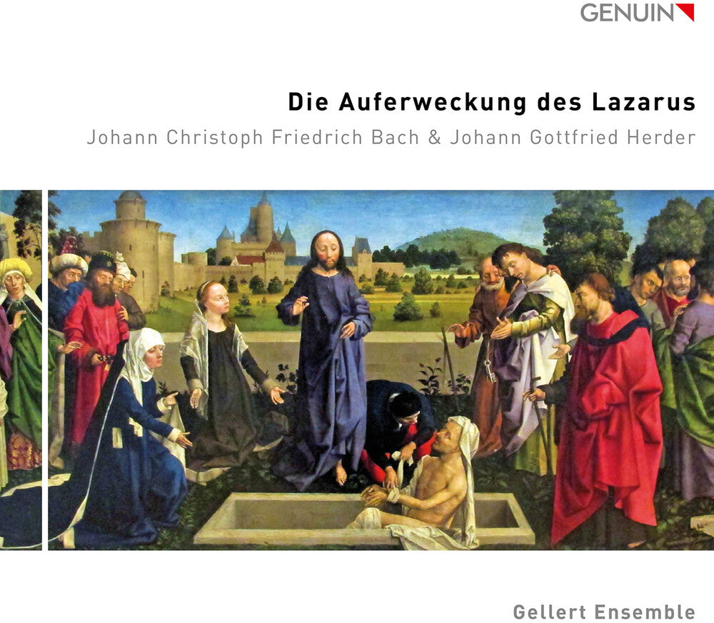 J Bach .C. / Gellert Ensemble- Die Auferweckung Des Lazarus (CD)-Track Cache