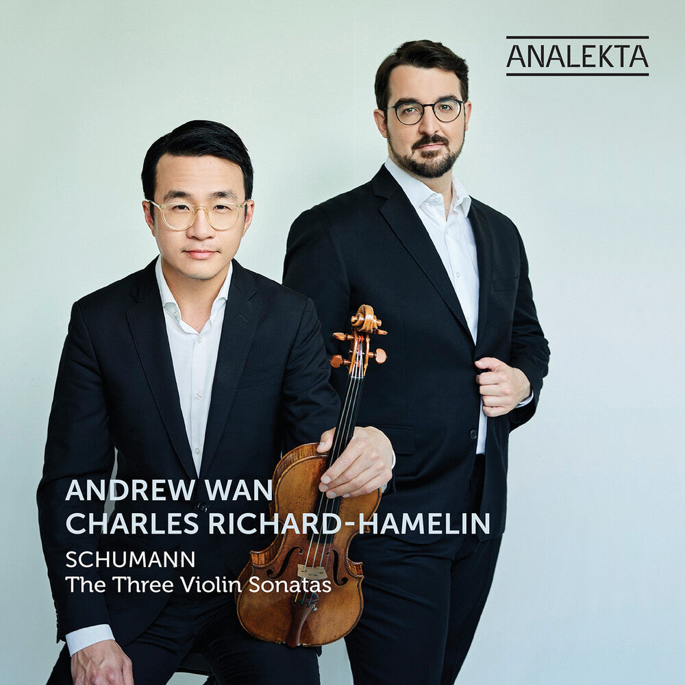 Schumann / Richard-Hamelin / Wan- Three Violin Sonatas (CD)-Track Cache