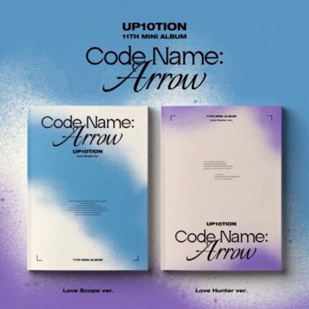 Up10tion- Code Name: Arrow (Random Cover) (Post) (Pcrd) (CD)-Track Cache
