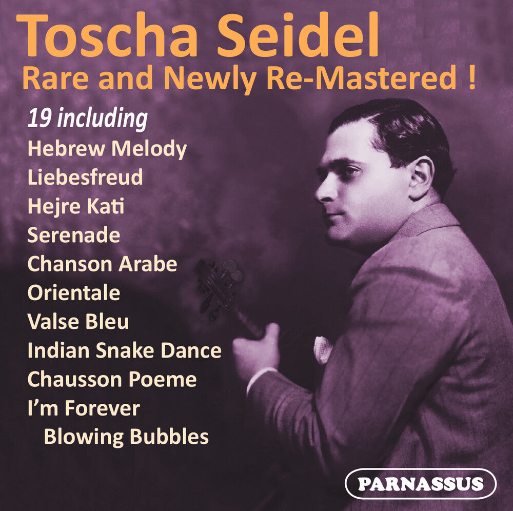Toscha Seidel- Toscha Seidel Rare & Re-Mastered (CD)-Track Cache