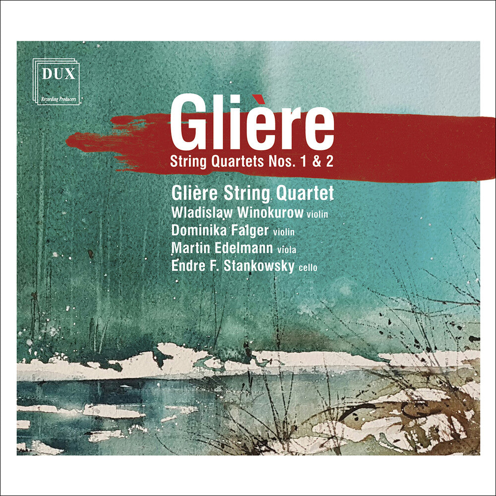 Gliere / Wladislaw Winokurow- String Quartets Nos. 1 & 2 (CD)-Track Cache