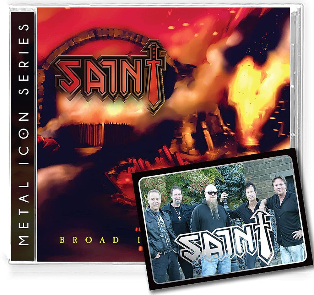 The Saint- Broad Is The Gate: Metal Icon Series (CD)-Track Cache