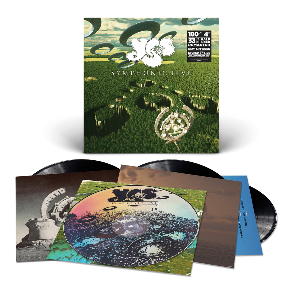Yes- Symphonic Live [Limited Edition 180g Half-speed 4 LP] (Vinyl)-Track Cache