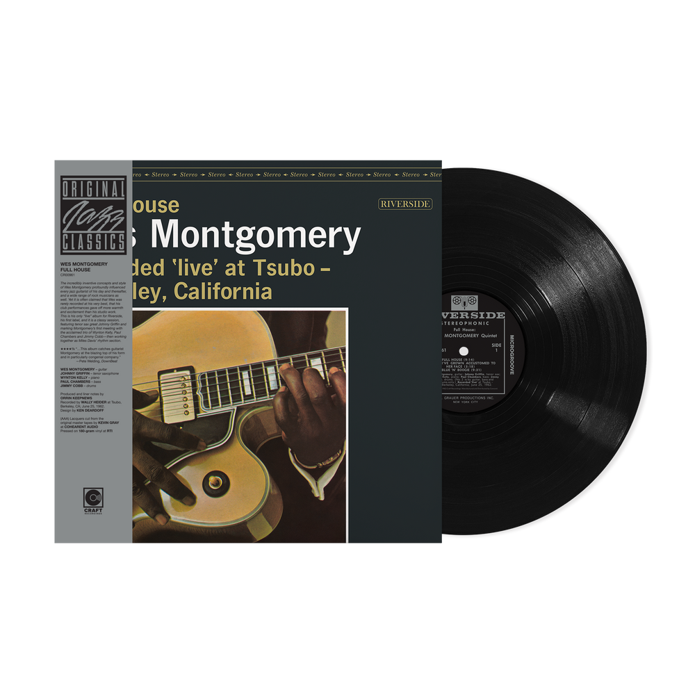 Wes Montgomery- Full House (Original Jazz Classics Series) (Vinyl)-Track Cache