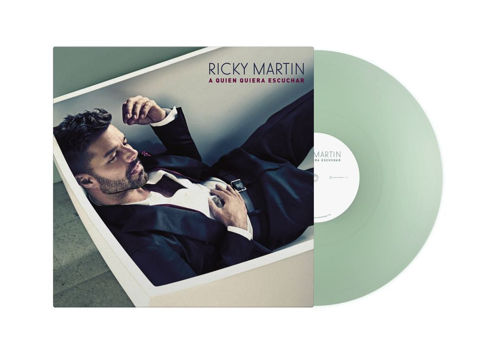 Ricky Martin- A Quien Quiera Escuchar [Coke Green Vinyl]-Track Cache