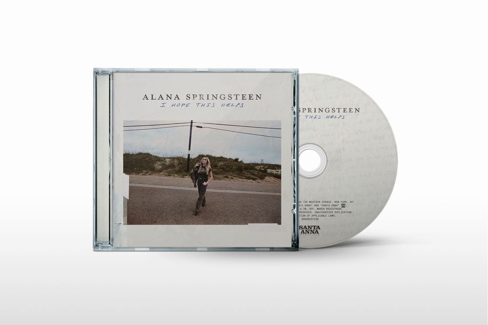 Alana Springsteen- I Hope This Helps [Signed] (CD)-Track Cache