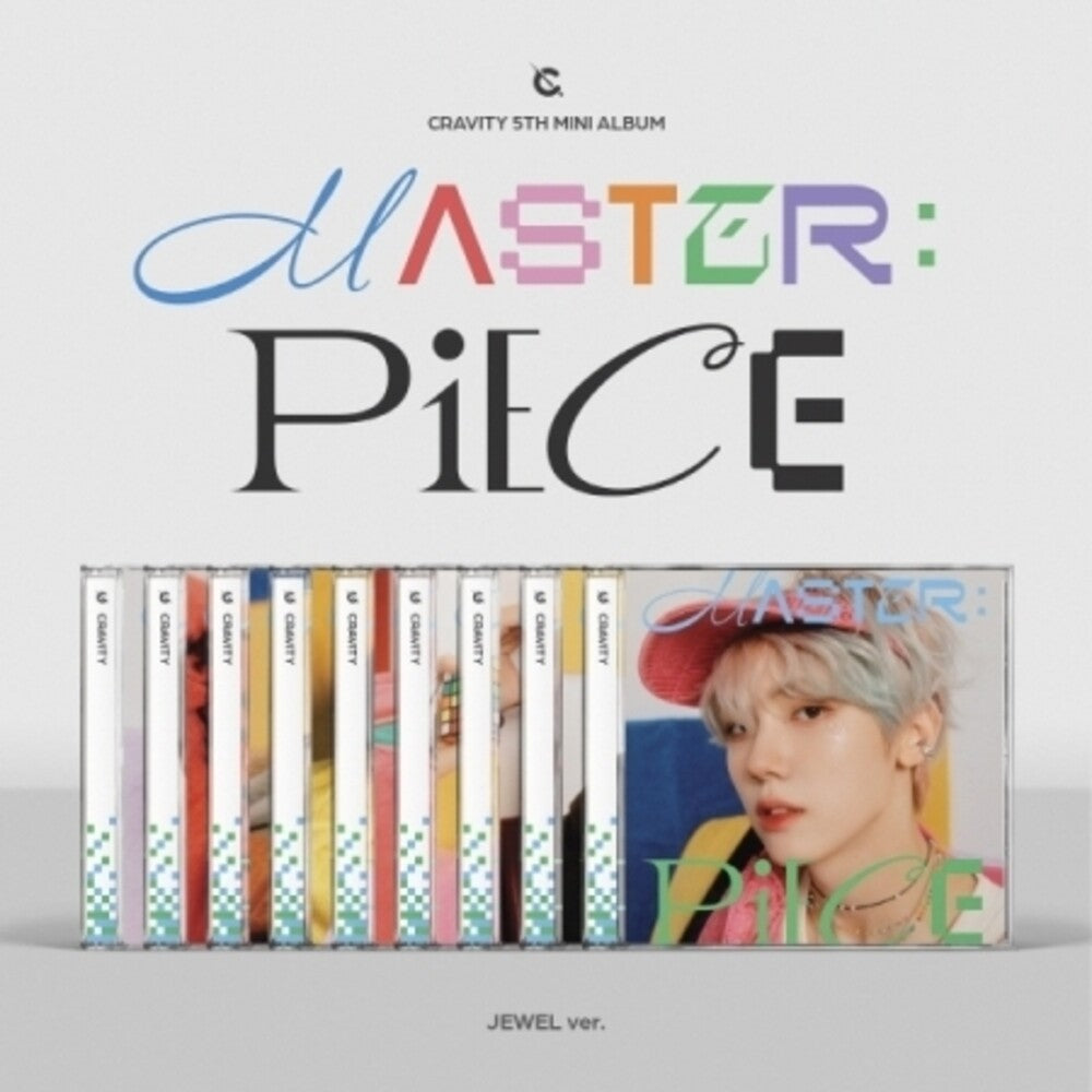 Cravity- Master:Piece - Jewel Case (Post) (Phob) (Phot) (CD)-Track Cache