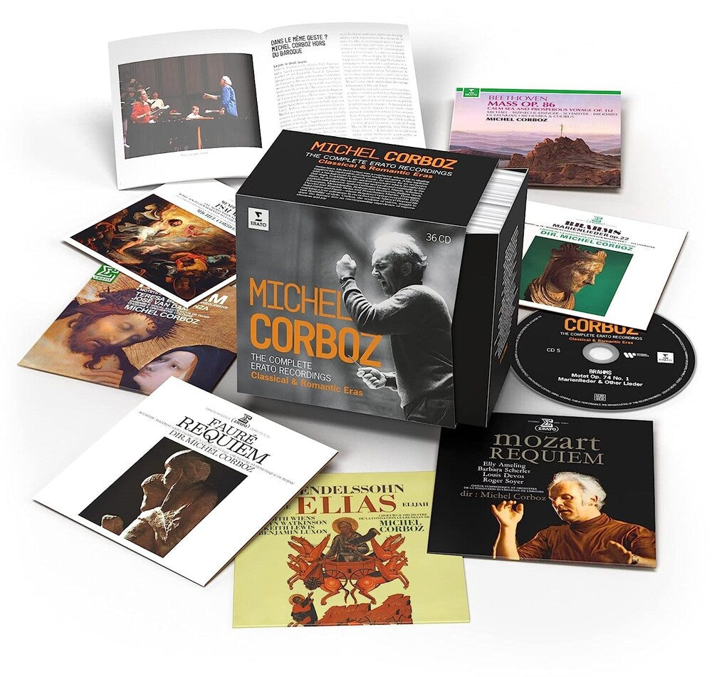 Michel Corboz- Complete Erato Recordings: Classical & Romantic (CD)-Track Cache