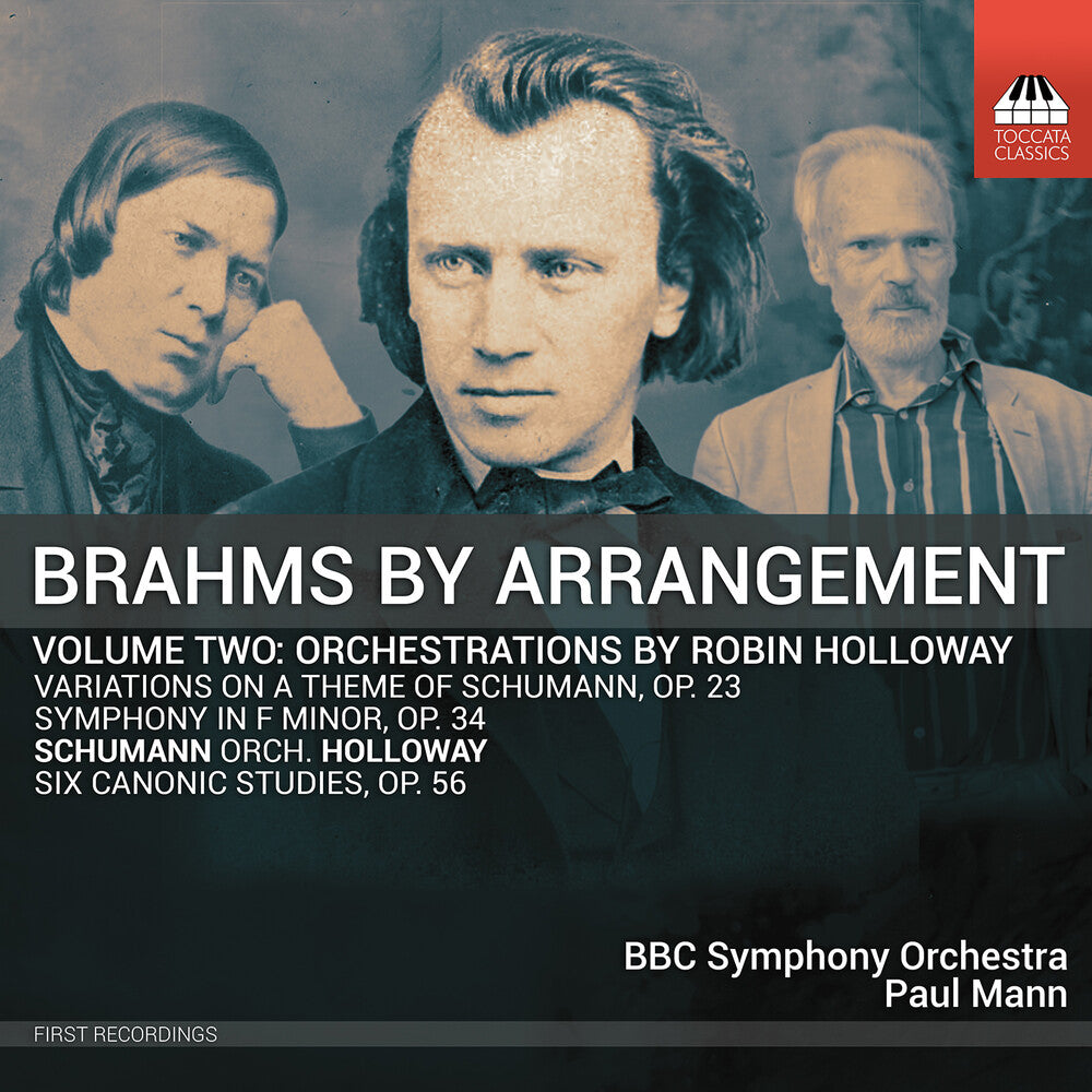 Brahms / Schumann / Bbc Symphony Orchestra- Brahms By Arrangement Vol. 2 - Orchestrations (CD)-Track Cache