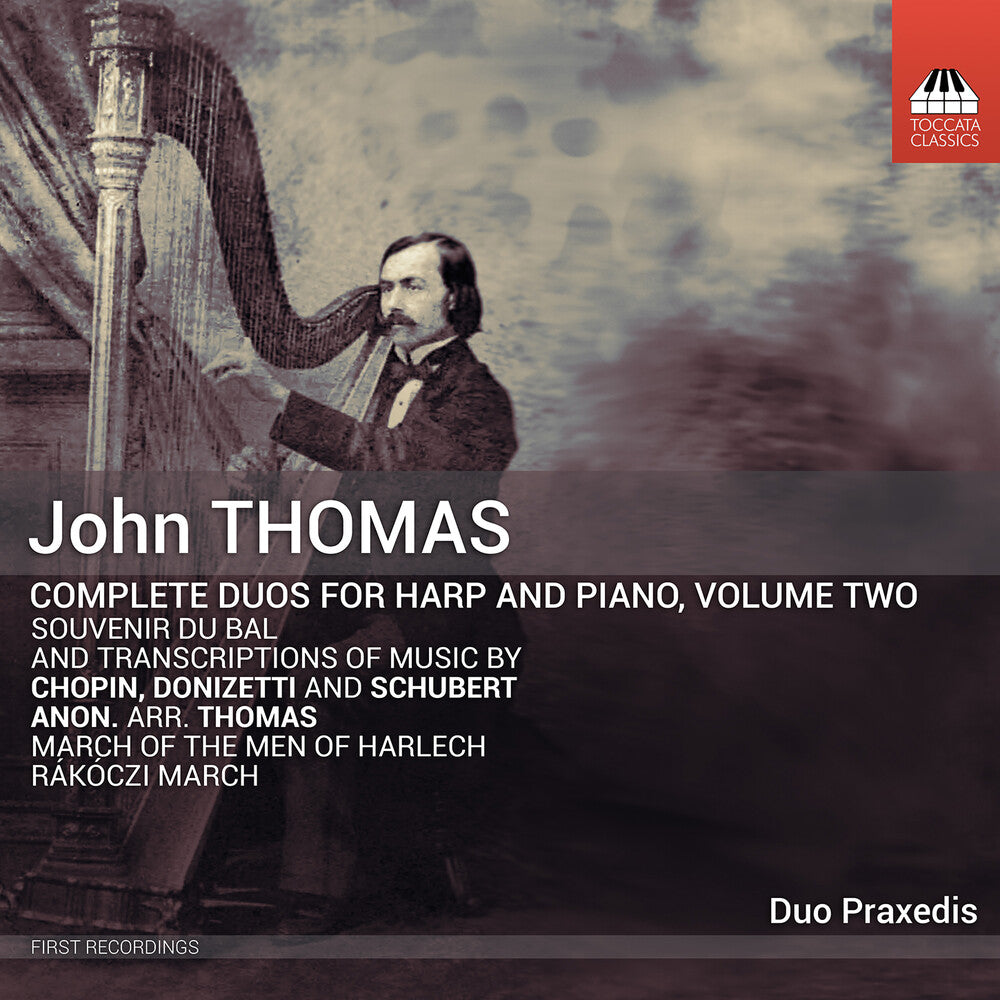 Thomas / Chopin / Donizetti- Complete Duos For Harp & Piano, Vol. 2 (CD)-Track Cache
