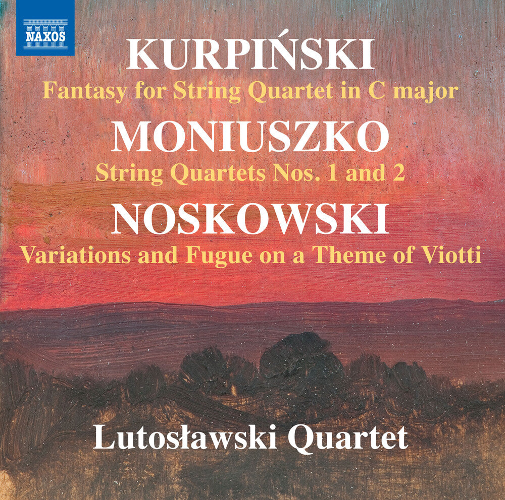 Kurpinski / Moniuszko / Lutoslawski Quartet- Works For String Quartet (CD)-Track Cache