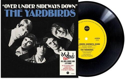 The Yardbirds- Over Under Sideways Down / Jeff's Boogie - Black 7-Inch Vinyl-Track Cache