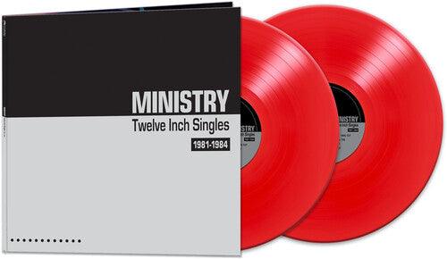Ministry- 12" Singles 1981-1984 - Red (Vinyl)-Track Cache