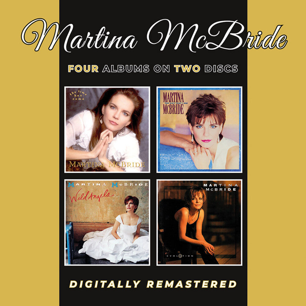 Martina McBride- Time Has Come / Way That I Am / Wild Angels / Evol (CD)-Track Cache