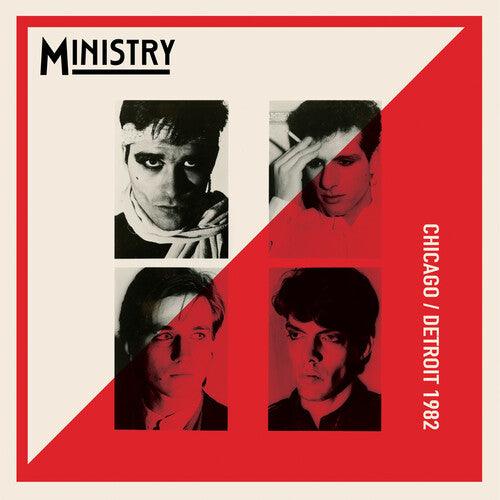 Ministry- Chicago/detroit 1982 - Red Marble (Vinyl)-Track Cache