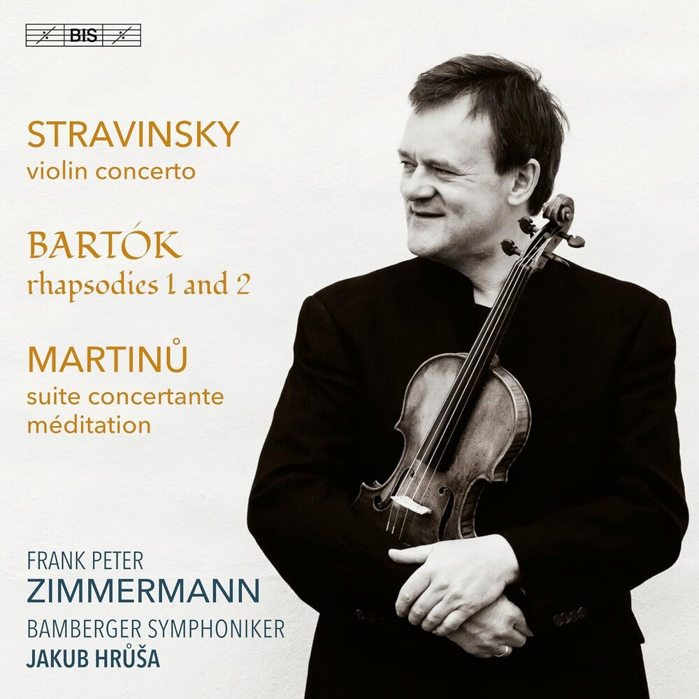 Bartok / Martinu / Zimmermann- Works For Violin & Orchestra (Hybr) (CD)-Track Cache