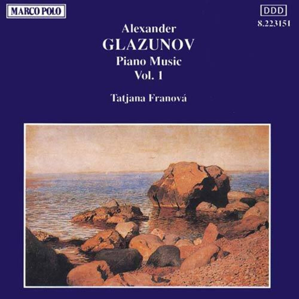 Glazunov / Franova- Piano Music 1 (CD)-Track Cache