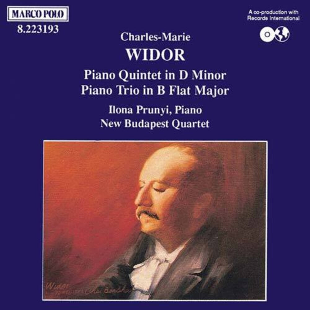 Widor / Prunyi / New Budapest Quartet- Piano Trio / Piano Quintet (CD)-Track Cache