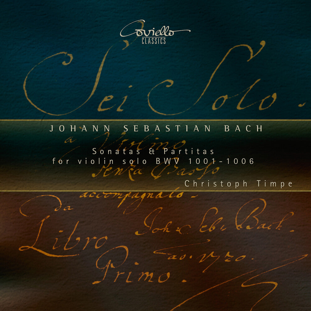 J Bach .S. / Timpe- Sonatas & Partitas For Violin Solo, Bwv (CD)-Track Cache