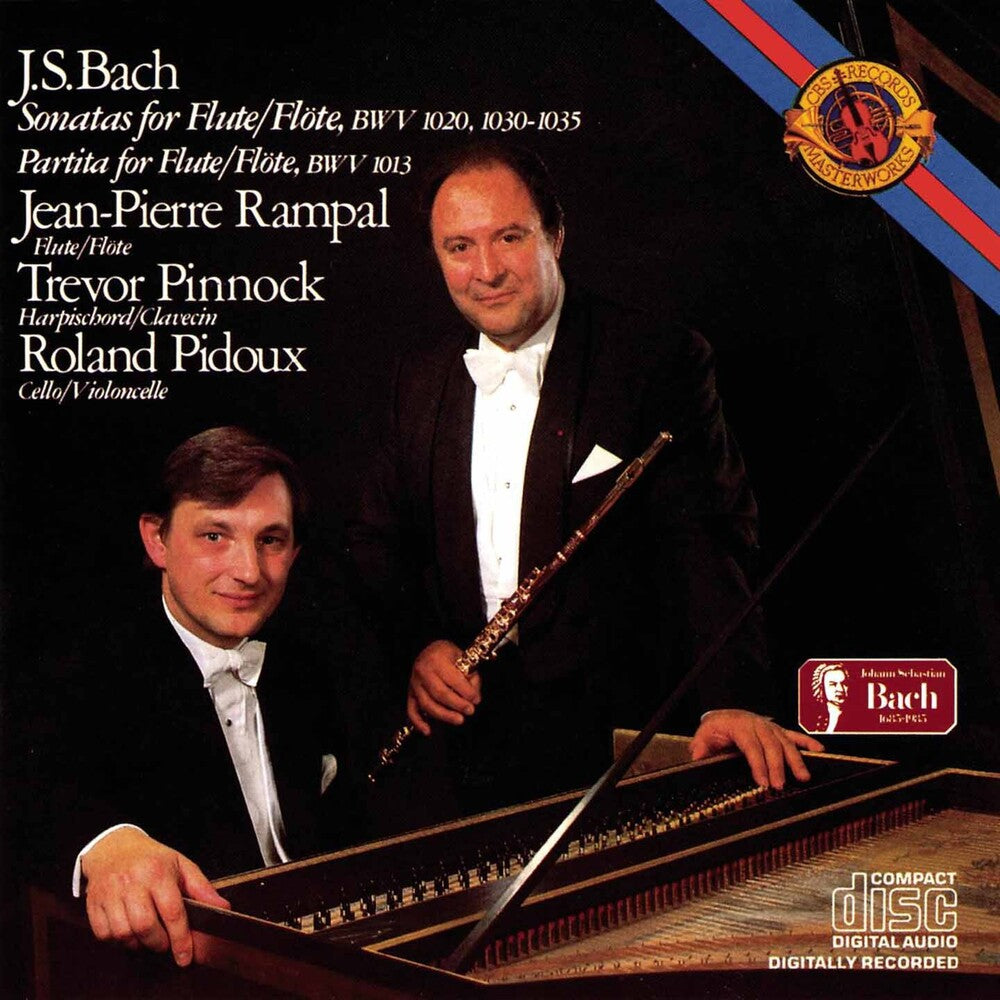 Jean-Pierre Rampal- J.S. Bach - Sonatas for Flute (CD)-Track Cache