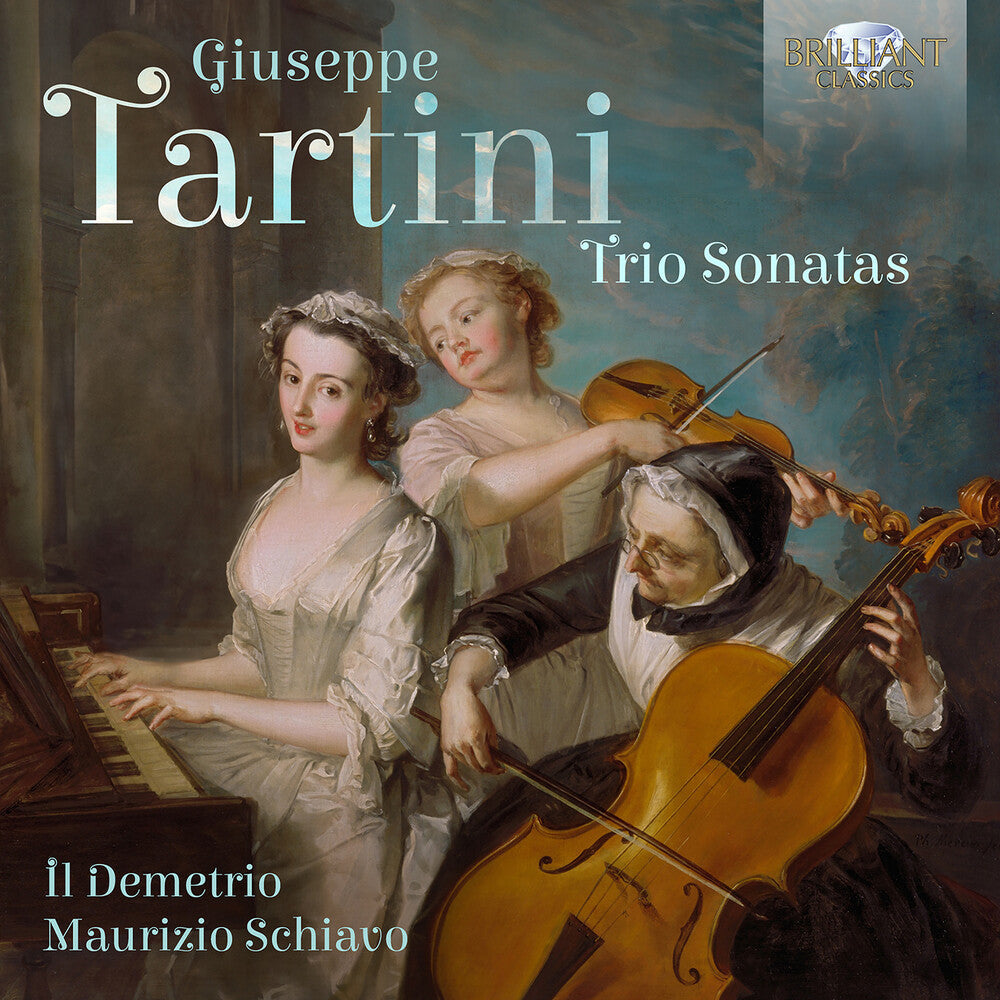 Tartini / Schiavo / Costantini- Trio Sonatas (CD)-Track Cache