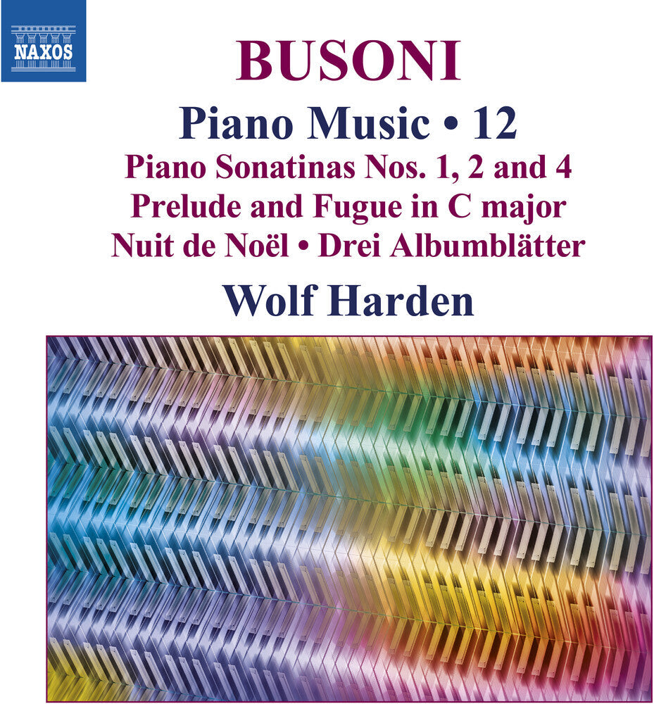 Busoni / Harden- Piano Music Vol. 12 (CD)-Track Cache