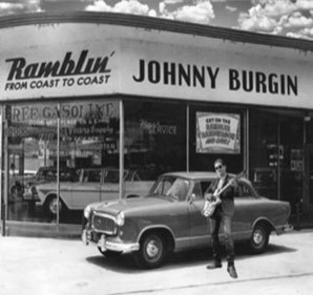 Johnny Burgin- Ramblin' From Coast To Coast (CD)-Track Cache