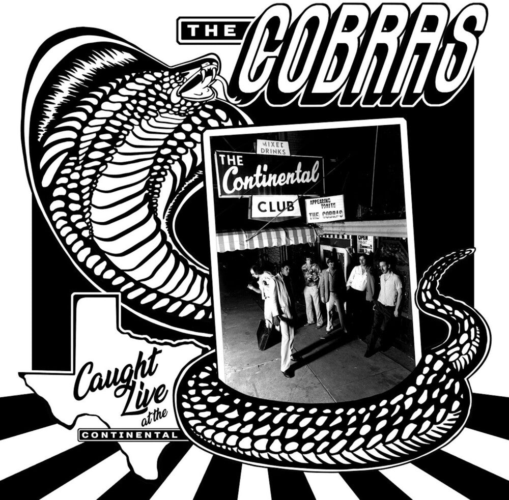Cobras- Caught Live At The Continental Club (Eco) (CD)-Track Cache